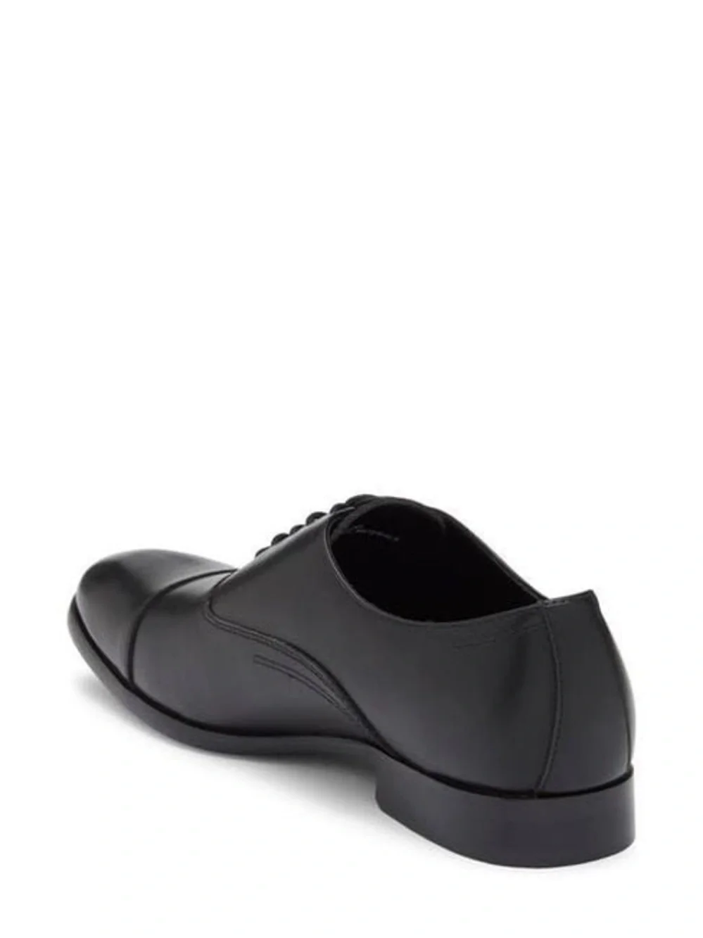 NWT Nordstrom Derby Dress Shoe Harry Black Cap Toe Men Size 9